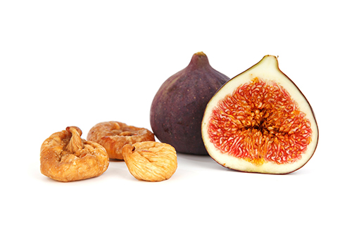 Dried figs are the perfect snack.